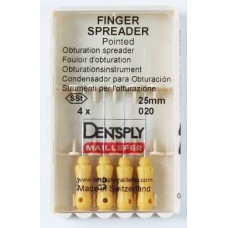 Уплотнитель гуттаперчи Finger Spreader Pointed № 010-040