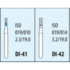 Боры алмазные турбинные DI Standart, двойной обратный конус, стандартная зернистость