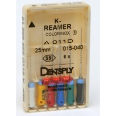 Каналорасширители ручные K-Reamer Colorinox № 010-040