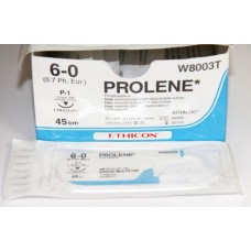 Шовный материал Prolene синий (6/0) W8003T, 24 шт.