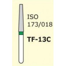 Боры алмазные турбинные TF-13C Coarse, конус с плоским концом, крупнозернистые