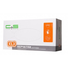 Перчатки Clean+Safe EL3 High Risk латексные, полностью текстур., однокр. хлоринир.,50 шт., XL (9 и более)