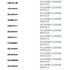 Боры алмазные турбинные супер крупнозернистые типа FG SUPER COARSE (2)